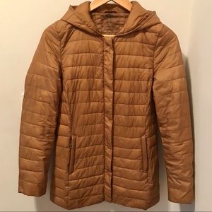 Massimo Dutti Quilted Jacket With Hood